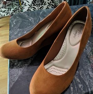 Brown Wedges - Never worn